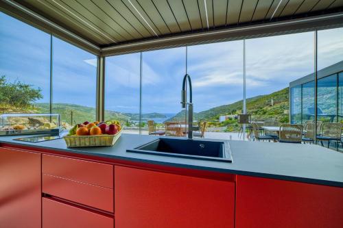 Restoran, Heliades Villas in Gavrion