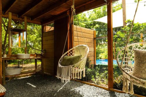 Shared lounge/TV area, Eco-Friendly Glamping with Private Pool in La Parguera