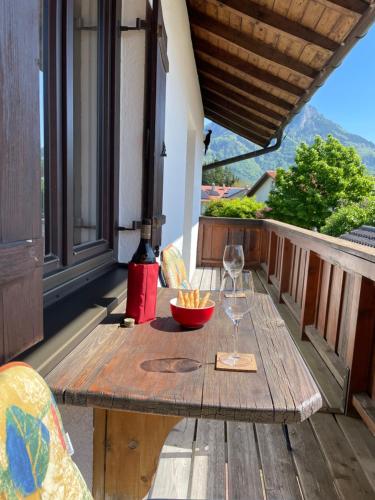 Kilátás, Haus KaiserInn - komfortable Wohnung 82 qm TOP ausgestattet, 2 Schlafzimmer mit Balkon und Bergblick in Flintsbach am Inn