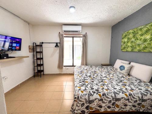 1BR in Villas Marlin, beach access and pools in Cancún, Mexico