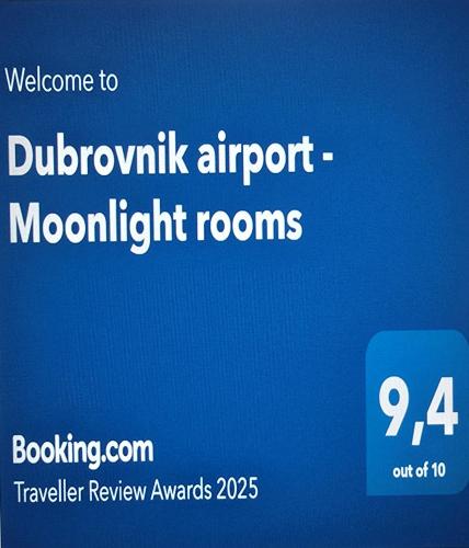 Hotelli välisilme, Dubrovnik airport - Moonlight rooms in Mocici