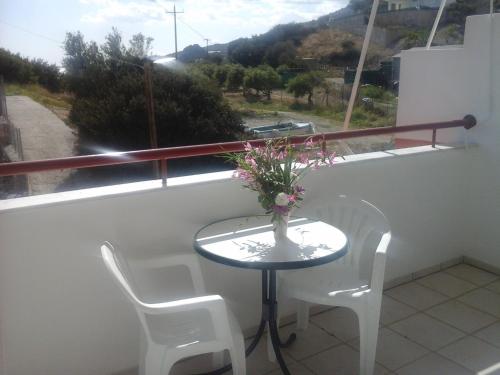 Balkon/terasa, Xenos Apartments in Viannos