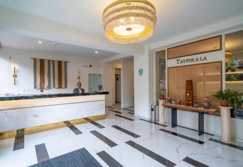 Vestíbulo, Hotel Taypikala Machupicchu in Machu Picchu