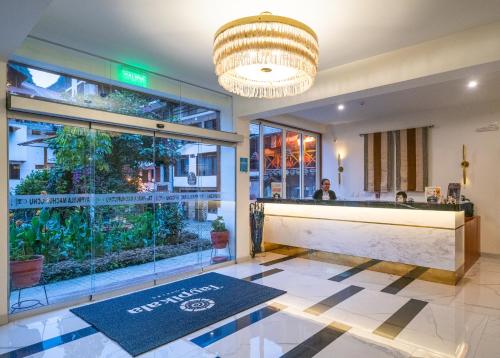 Vestíbulo, Hotel Taypikala Machupicchu in Machu Picchu