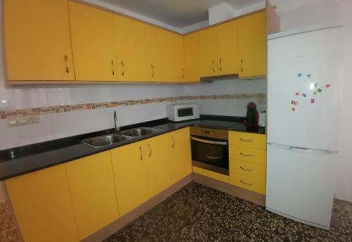 Konyha, CASA Dúplex Peñíscola (CASA Duplex Peniscola) in Sur Beach