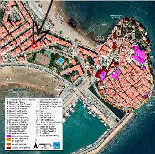 A szálláshely kívülről, CASA Dúplex Peñíscola (CASA Duplex Peniscola) in Sur Beach