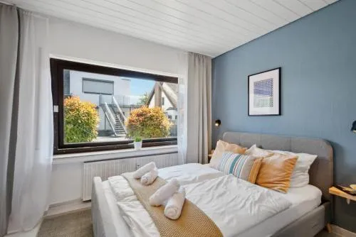 Modernes Studio im Erdgeschoss - ZachaStay Koblenz Guels in Koblenz, Deutschland