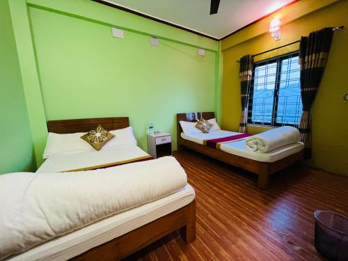 Budget Twin Room room in Hotel Lekhnath View Tower and Eco Farm