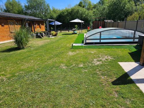 Chez LAVALOU Gîte 4* chaleureux en bois gîte à louer Golf de Lannemezan