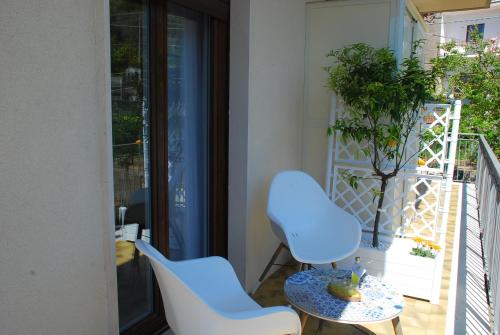 陽台/露台, OrangeSun Holiday Home con parcheggio in 馬薩盧布倫塞