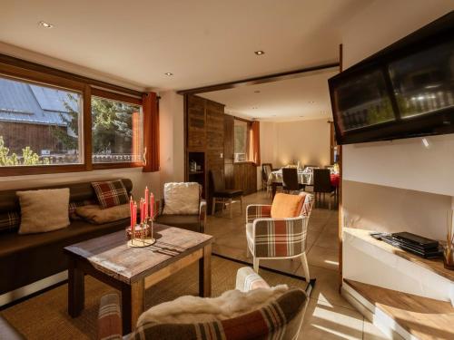Duplex 6P, 12 Pers, 4*, Sud, Terrasse, Animaux OK, Sauna, Proche Pistes et Commerces - FR-1-263-358, Valloire (photo 8)