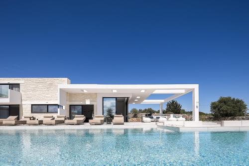 Villa Terra Infinity Views & Golden Sunsets gîte à louer Kelaḯdhis