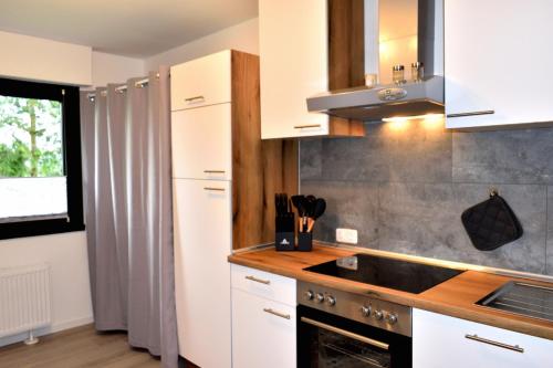 virtuve, Ferienwohnung Soonwaldblick in Simmertal