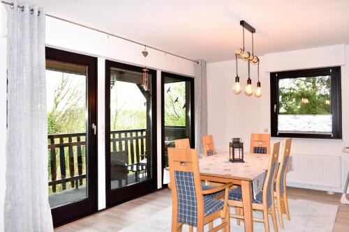 Balkons/terase, Ferienwohnung Soonwaldblick in Simmertal