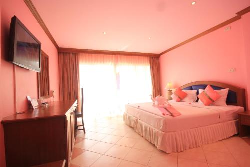 Guestroom, Cookies Hotel  (SHA Extra Plus) in White Sand Beach