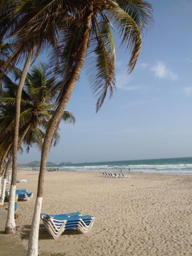 Beach, Caribbean Beachfront Apartment In Margarita Island in Playa El Agua