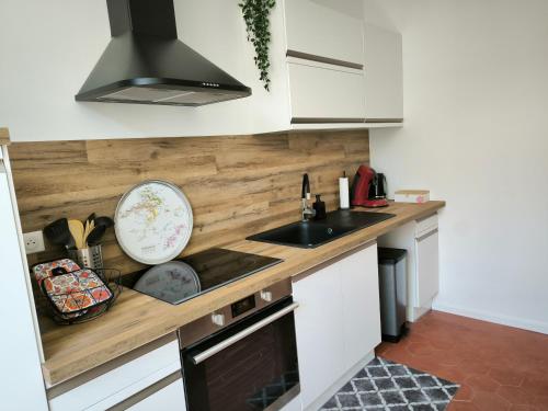 Konyha, Gîte Champagne Philippe Moutardier - Chambre Raisin (Gite Champagne Philippe Moutardier - Chambre Raisin) in Essomes Sur Marne