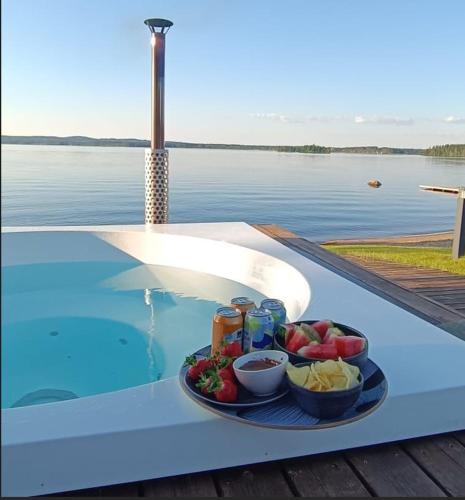 Сауна, Huvilarannalla in Соткамо