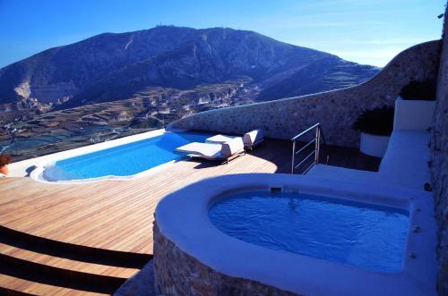 Kamini Santorini Villas - 수영장
