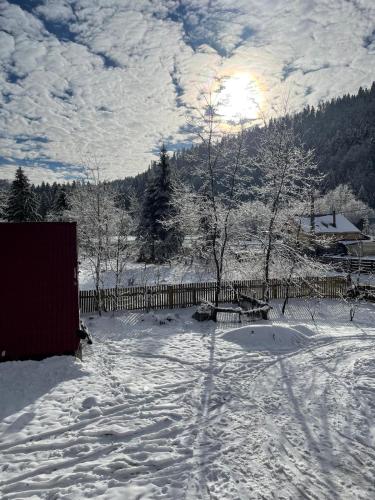 Dārzs, Red Chalet in Schitu Tarcău