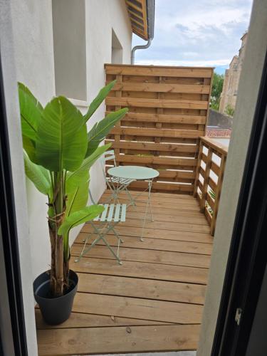 Oasis Balcon Vibes Tropicales Arena Parc Expo Clim in Perols