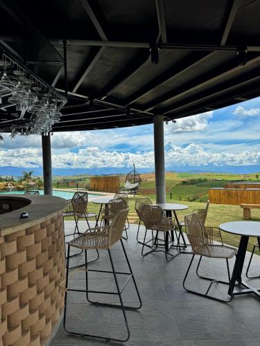 레스토랑, Oasis Barichara in 산 힐