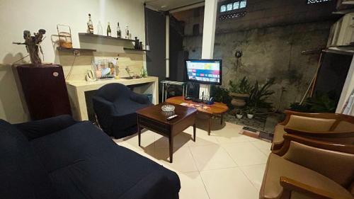Shared lounge/TV area, The Segaran House ONLY Syariah Unmarried Couple Not Allowed near Taman Mini Indonesia Indah