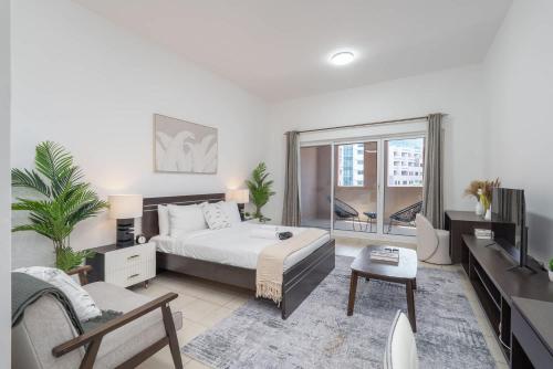 Free housekeeping visits during your stay - StayShort - A Gorgeous Studio in Zen 20 that Sleeps 2, Dubaj (fotografie 9)