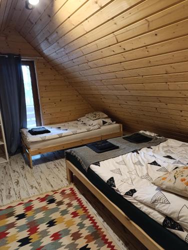 Domki letniskowe Balia sauna Leśny Czar