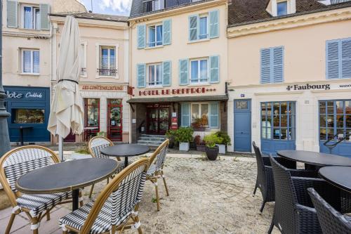 Kilátás, Hotel Le Beffroi in Dreux