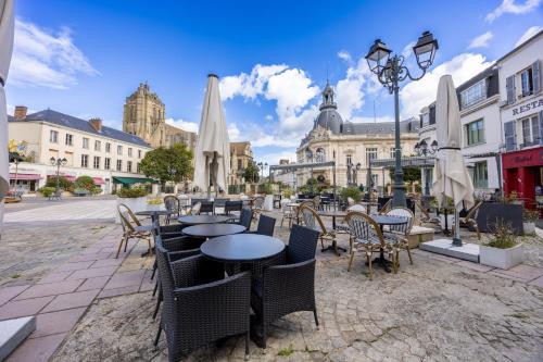 Kilátás, Hotel Le Beffroi in Dreux
