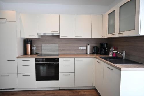 廚房, Ferienwohnung Untersiggingen in 德根豪塞爾塔爾