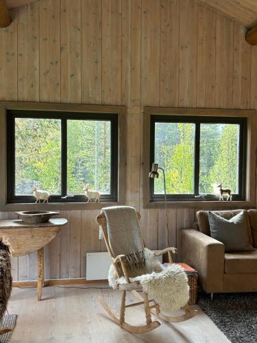 Large and family friendly cabin near Langedrag in เนสบิเอิน