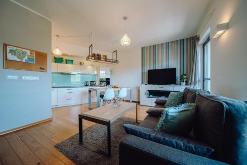Panorama Gór - Centrum Miasta, Apartament z widokiem na Szrenicę, Szklarska Poręba (foto 8)