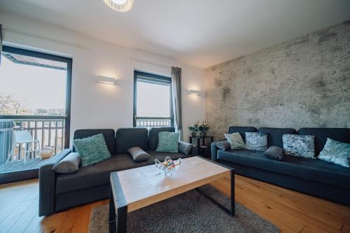 Panorama Gór - Centrum Miasta, Apartament z widokiem na Szrenicę, Szklarska Poręba (foto 5)