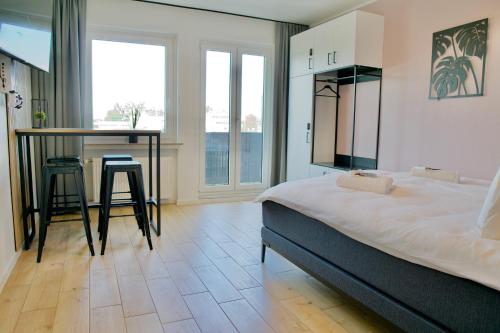 Urbaner Komfort in Zentrumsnähe, Balkon, bis 6 Personen, Bremen (photo 10)