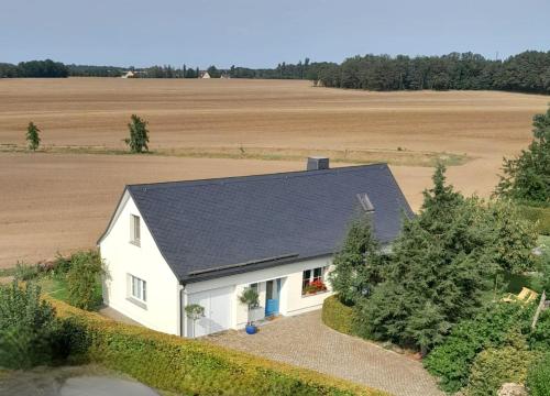 Viesnīcas āriene, Ferienhaus Hummel-Nest in Laussnitz