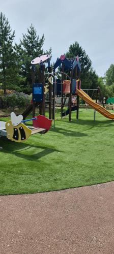 Playground, Private Caravan to Hire - Marton Mere Haven Holiday Village in Marton