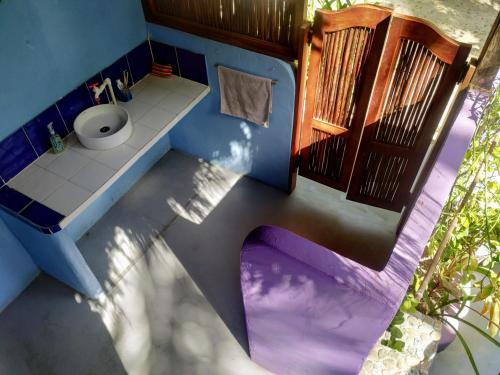 Ванна кімната, Villa Nuba, playa privada in Guachaca