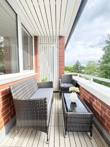 REGENCY Apartments - Exklusive zentrale 50m2 Wohnung I Balkon I WiFi I Netflix, Hannover (fotografie 6)