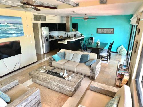 Azure Caribbean Beach Front