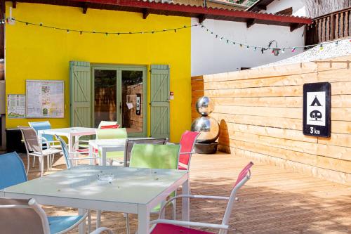 A szálláshely kívülről, Camping 3* Les Templiers in Lantosque