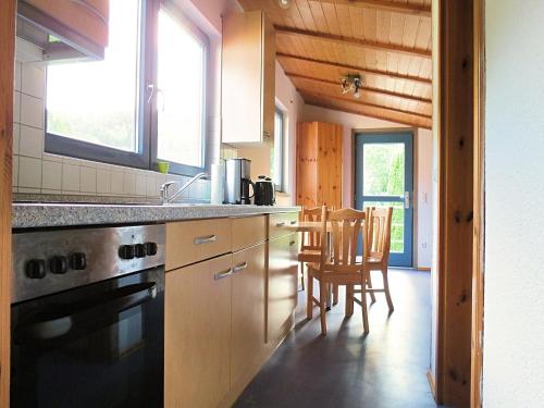 кухня, Ferienhaus auf einem Bauernhof in Bad Wildungen in Бад Вилдунген