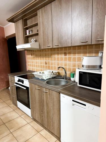 keuken, KK Apartment in Bačka Topola