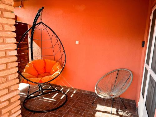 balkon/terras, KK Apartment in Bačka Topola