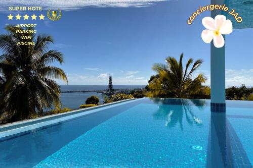 Appartement Papeete-Airport Parking wifiACPool