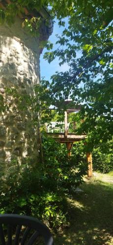 Балкон/тераса, La Canopée (La Canopee) in Barret-sur-Méouge