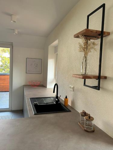 Neubau Wohnung mit 2 Terrassen in 埃特林根