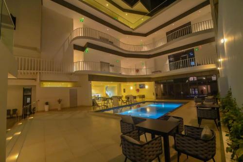 Restaurant, AXIL HOTEL in Dakar