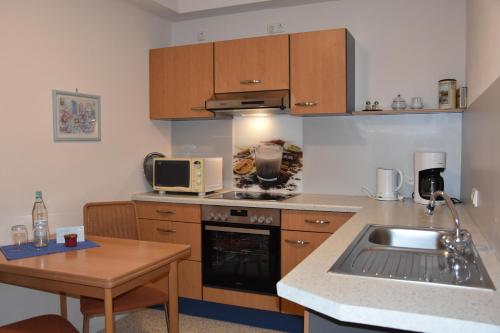virtuve, Ferienwohnung Zum Geisberg in Ockfen